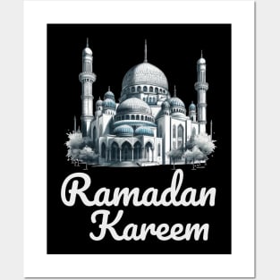 Ramadan Kareem Fasting Mosque Posters and Art